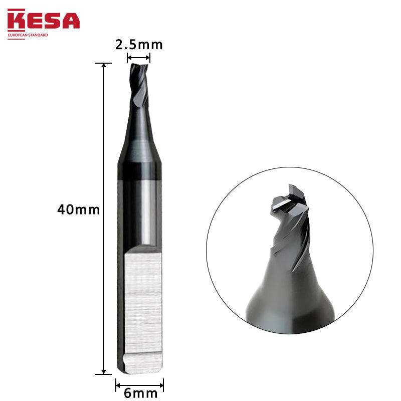 2.5mm High Security Cutter For Keyline 994 Laser Key Cutting Bit KESA