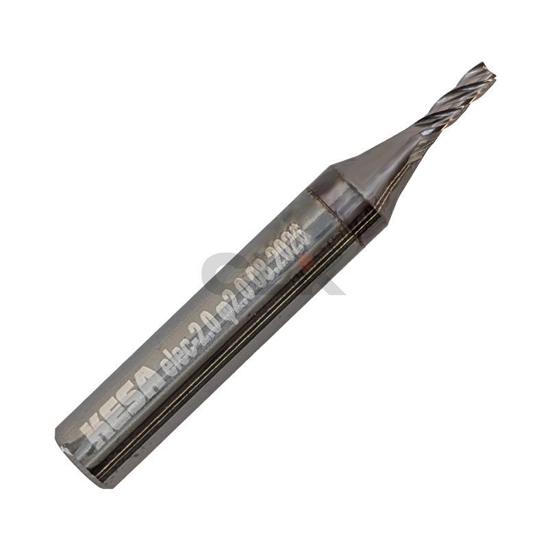 2mm End Mill Cutter for Triton, Condor, Dolphin Laser Key Cutting Bit KESA