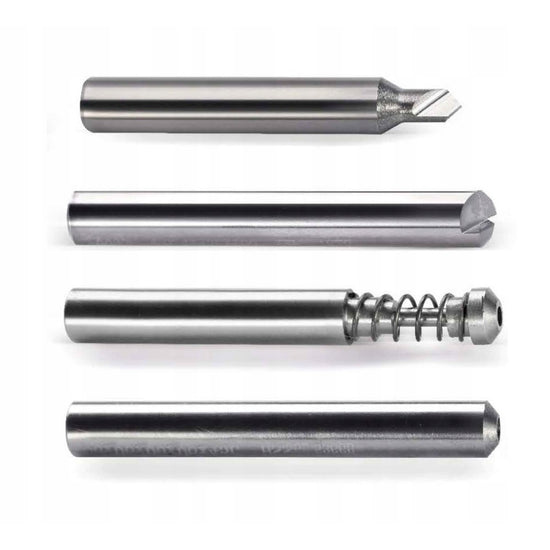 OEM Replacement for Dimple Cutters and Tracers 4-Piece Set Laser Key Cutting Bit Raise