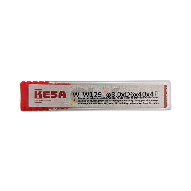 OEM Replacement of W129 Carbide Cutter for Silca Tri-Code, Viper Laser Key Cutting Bit KESA