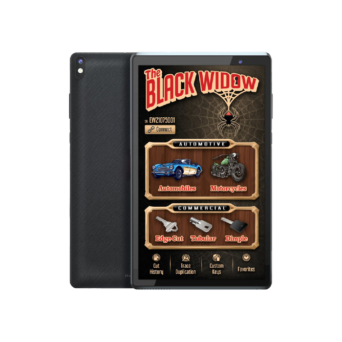 Black Widow—Premium Android Tablet  | 8" Laser Key Machine Part Black Widow