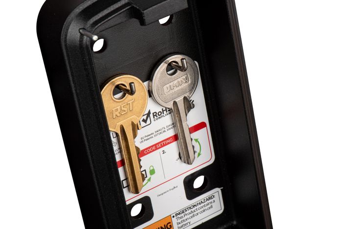 Wolflok Maximum Security Push-Button Lock Box Lock Box Wolflok