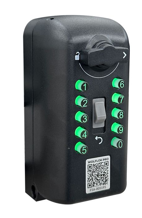 Wolflok Pro Maximum Security Push-Button Lock Box Lock Box Wolflok