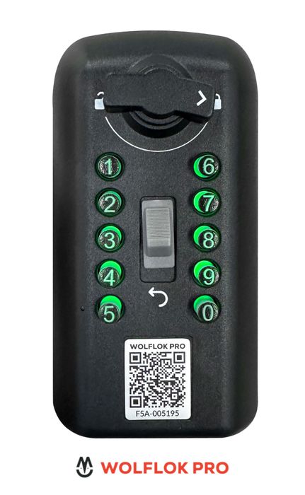 Wolflok Pro Maximum Security Push-Button Lock Box Lock Box Wolflok