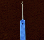 Double Rake Slender Lock Pick 0.015 Stainless Steel Lock Pick Peterson Manufacturing