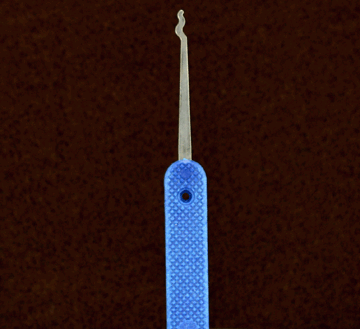 Double Rake Slender Lock Pick 0.015 Stainless Steel Lock Pick Peterson Manufacturing