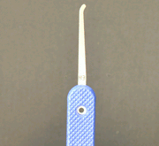 Hook 3 Slender Lock Pick 0.015 Stainless Steel Lock Pick Peterson Manufacturing