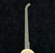 Peterson Hook 4 Lock Pick Spring Steel Tool Lock Pick Peterson Manufacturing