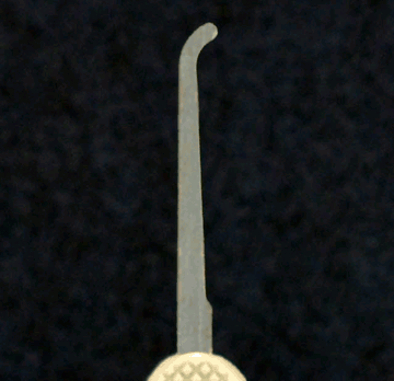 Peterson Hook 4 Lock Pick Spring Steel Tool Lock Pick Peterson Manufacturing