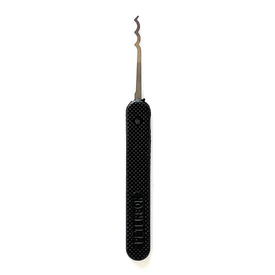 Peterson Lock Pick | Bogie 3 | Government Steel with Plastic Handle Lock Pick Peterson Manufacturing