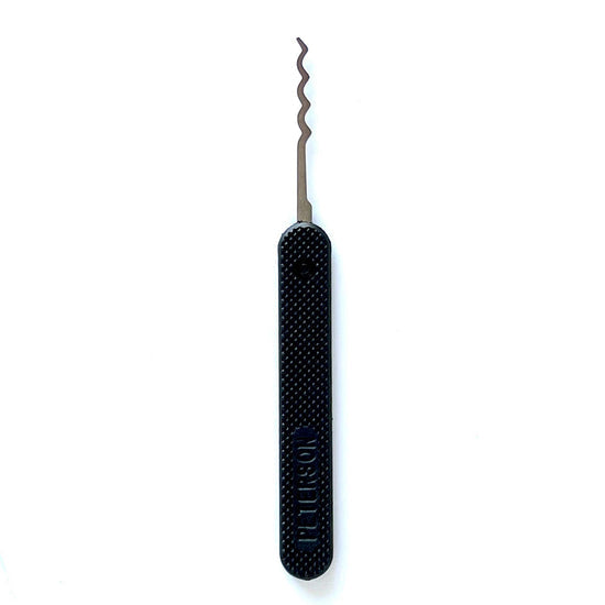 Peterson Lock Pick | C4 Cycloid Quad | Government Steel with Plastic Handle Lock Pick Peterson Manufacturing