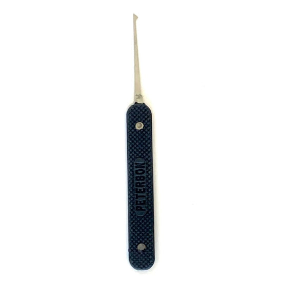 Peterson Lock Pick | Diamond | Government Steel with Rubber Handle Lock Pick Peterson Manufacturing