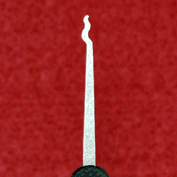 Peterson Lock Pick | Double Rake | Government Steel with Rubber Handle Lock Pick Peterson Manufacturing