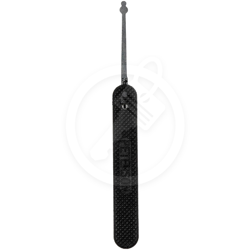 Peterson Lock Pick | Full Snowman | Government Steel with Plastic Grip Lock Pick Peterson Manufacturing