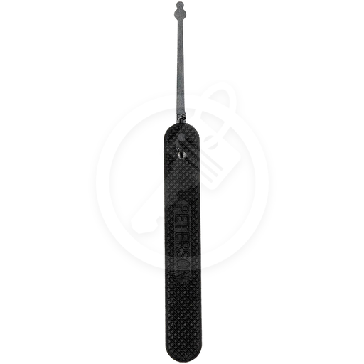 Peterson Lock Pick | Full Snowman | Government Steel with Plastic Grip Lock Pick Peterson Manufacturing
