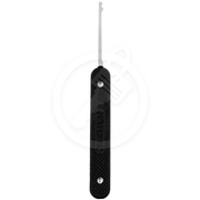 Peterson Lock Pick | Half Snowman | Government Steel with Rubber Handle Lock Pick Peterson Manufacturing