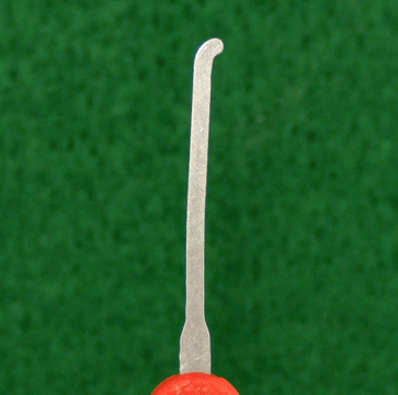 Peterson Lock Pick | Hook 1  DCAP | Government Steel with Plastic Handle Lock Pick Peterson Manufacturing