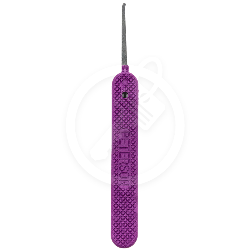 Peterson Lock Pick | Hook 2 Euro Slender 0.018 | Government Steel Lock Pick Peterson Manufacturing
