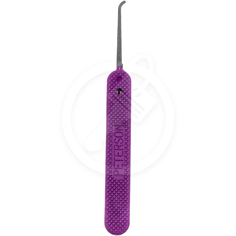 Peterson Lock Pick | Hook 4 Euro Slender 0.018 | Stainless Steel Lock Pick Peterson Manufacturing