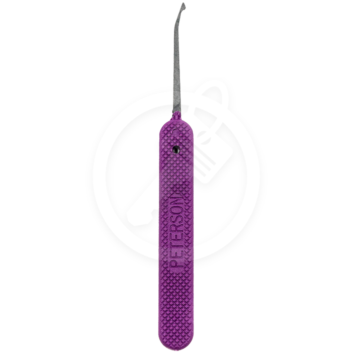 Peterson Lock Pick | Hooked Diamond Euro Slender 0.018 | Government Steel Lock Pick Peterson Manufacturing