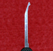 Peterson Lock Pick | Hooked Diamond | Government Steel with Rubber Handle Lock Pick Peterson Manufacturing
