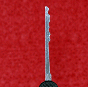 Peterson Lock Pick | Long Ripple | Government Steel with Rubber Handle Lock Pick Peterson Manufacturing