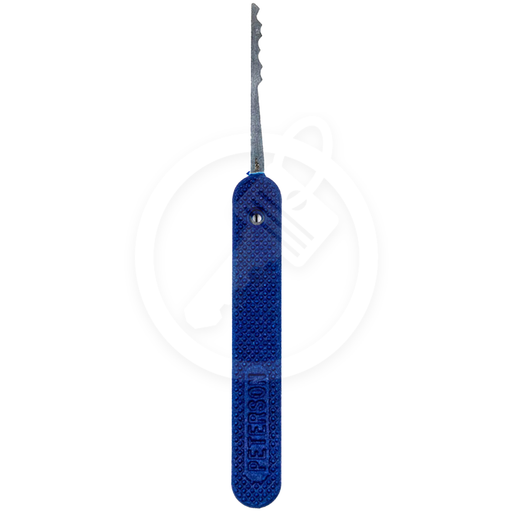 Peterson Lock Pick | Long Ripple Slender 0.015 | Stainless Steel Lock Pick Peterson Manufacturing