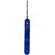 Peterson Lock Pick | Mini Ripple 2 Slender 0.015 | Stainless Steel Lock Pick Peterson Manufacturing