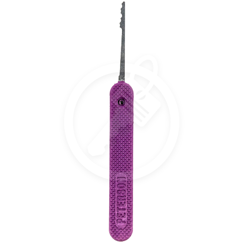 Peterson Lock Pick | Mini Ripple 3 Euro Slender 0.018 | Government Steel Lock Pick Peterson Manufacturing