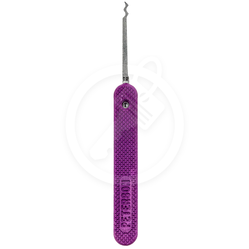 Peterson Lock Pick | Triple Rake 0.018 Euro Slender | Government Steel Lock Pick Peterson Manufacturing