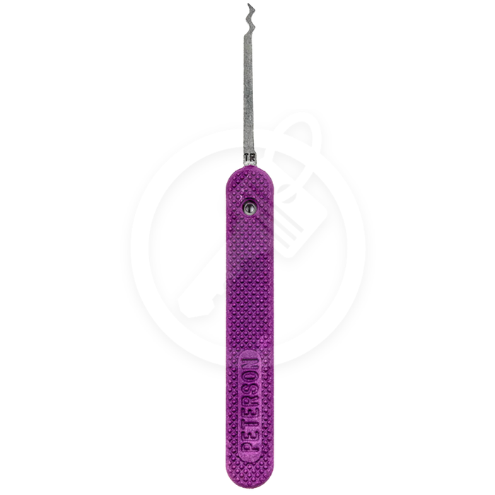 Peterson Lock Pick | Triple Rake 0.018 Euro Slender | Government Steel Lock Pick Peterson Manufacturing