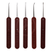 Rytan Mini-Red Miniature Lock Pick Set | 27-Piece (Large Zipper Case) Lock Pick Rytan