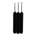 3 Piece GSP Hook Lock Pick Set 0.025 Government Steel Lock Pick Set Peterson Manufacturing