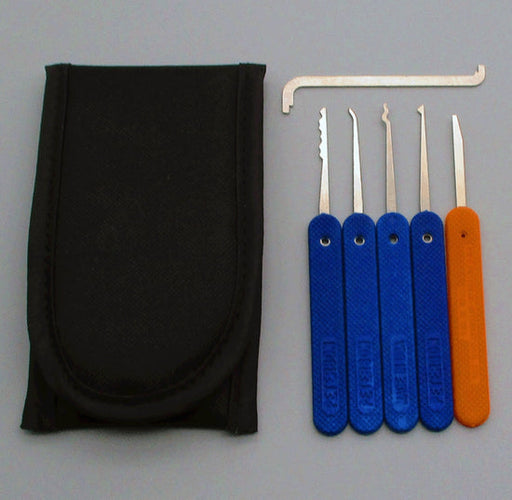 Breachers Lock Pick Set 0.015 Slender Profile Without Case Lock Pick Set Peterson Manufacturing