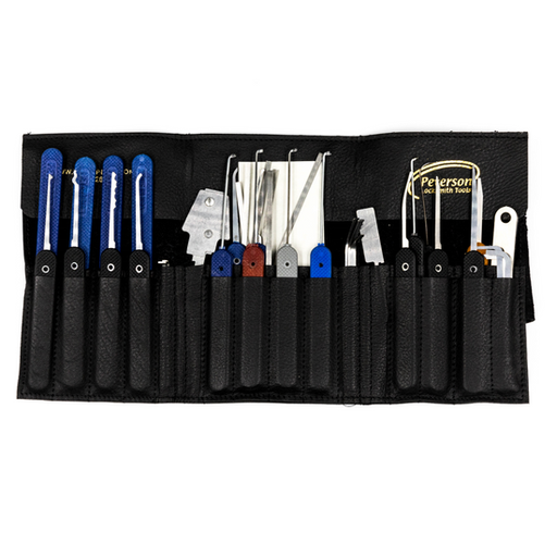 Government Elite 4 Lock Pick Set Series G4B Lock Pick Set Peterson Manufacturing
