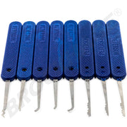 Just Picks 0.015 Government Steel Slender Lock Pick Set Group 2 Lock Pick Set Peterson Manufacturing