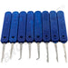 Just Picks 0.015 Government Steel Slender Lock Pick Set Group 2 Lock Pick Set Peterson Manufacturing