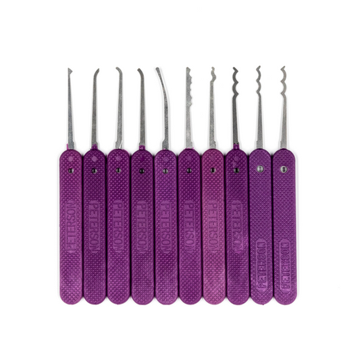 Just Picks 0.018 Euro Slender Lock Pick Set Lock Pick Set Peterson Manufacturing