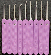 Just Picks 0.018 Government Steel Lock Picks Slender Group B Lock Pick Set Peterson Manufacturing