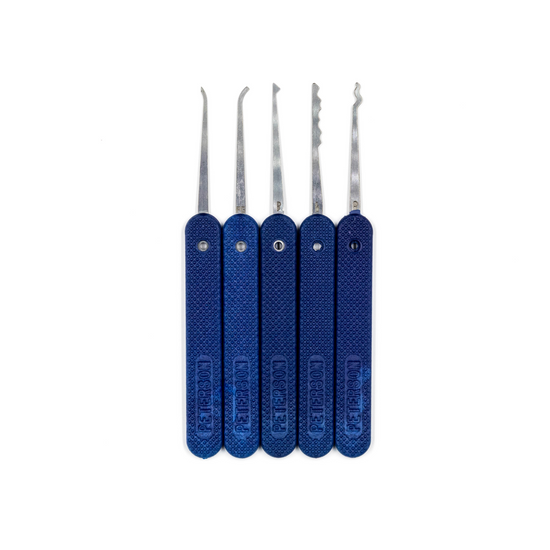 Just Picks Stainless Steel Slender Lock Pick Set Lock Pick Set Peterson Manufacturing