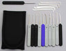 Ken’s Lock Pick Set with Plastic Handles and Carbon Spring Steel Lock Pick Set Peterson Manufacturing