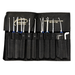Plastic Handle 14 Piece Government Steel Pick Set Lock Pick Set Peterson Manufacturing