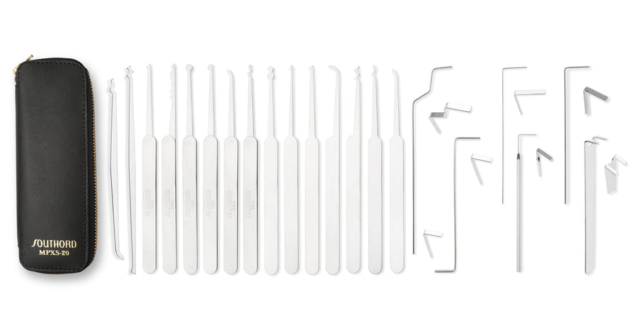 SouthOrd 20pc Lock Pick Set Lock Pick Set Southord