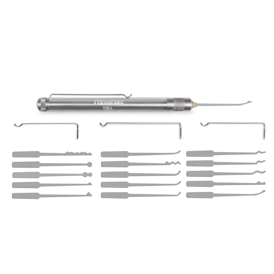 ビックローターとサポートセット シグナスx Optimum OP11226 SouthOrd Pocket Pen Lock Pick Set — CLK Supplies