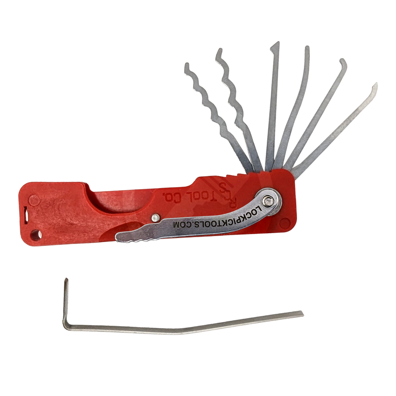 "The Responder" Jack Knife Folding Pick Set Lock Pick Set RCS