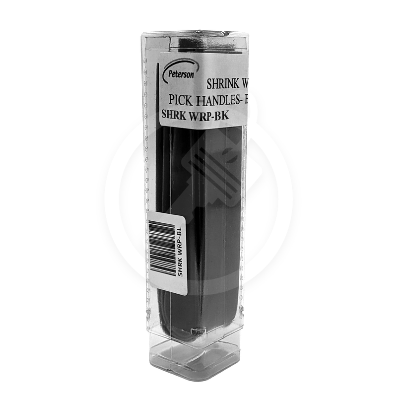 Peterson Lock Pick Shrink Wrap | Shrink Wrap Pick Handles | Black Lock Pick Shrink Wrap Peterson Manufacturing