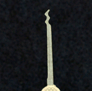 Triple Rake Spring Steel Lock Pick for Locksmiths Lock Pick Peterson Manufacturing