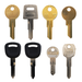 #Lockboss Top 8 Equipment Key Blank Assortment CLK Supplies