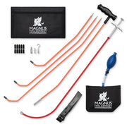 First Responder—Tactical Automotive 12-Pc Unlock Kit  - Black Lockout Tool Kit Magnus