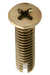 Major LS-28 Special Machine Screw - Thread Cutting Point, Zinc, (25 Pack) Locksets Major Manufacturing